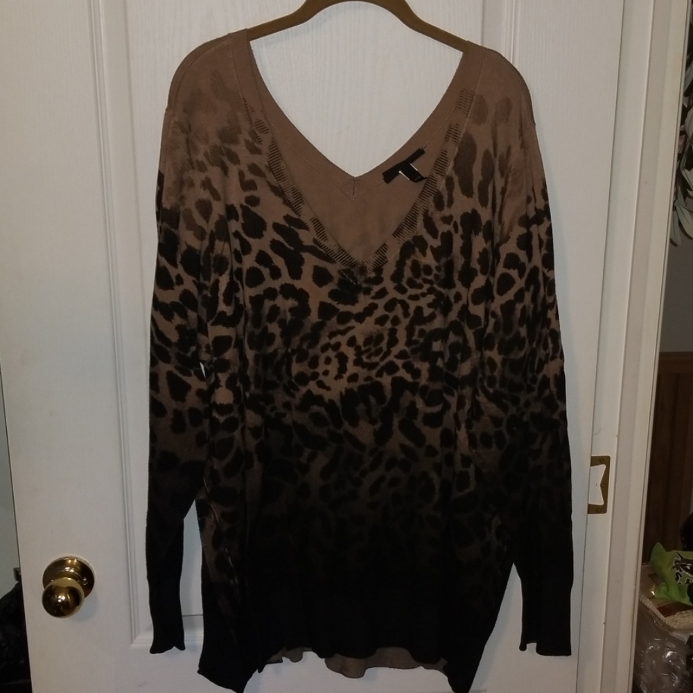 Leopard Print Sweater